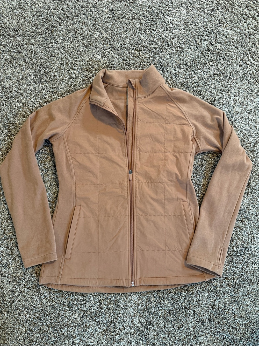 Women's Lightweight Quilted Jacket - Tan